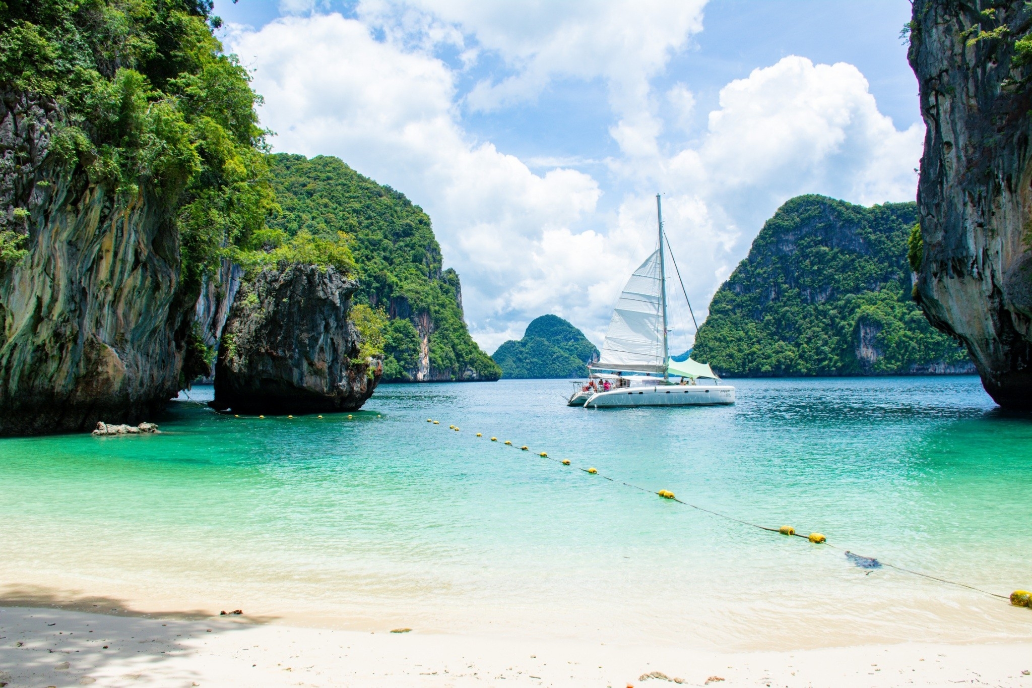 Half Day Private Yacht to Koh Hong Krabi