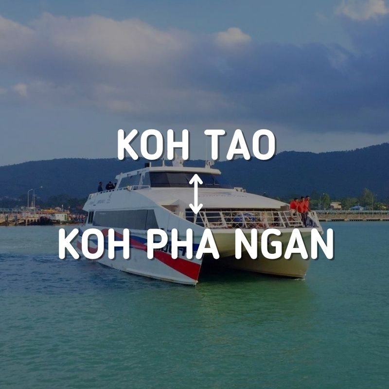 Ferry Ticket Koh Pha Ngan - Koh Tao by Lomprayah