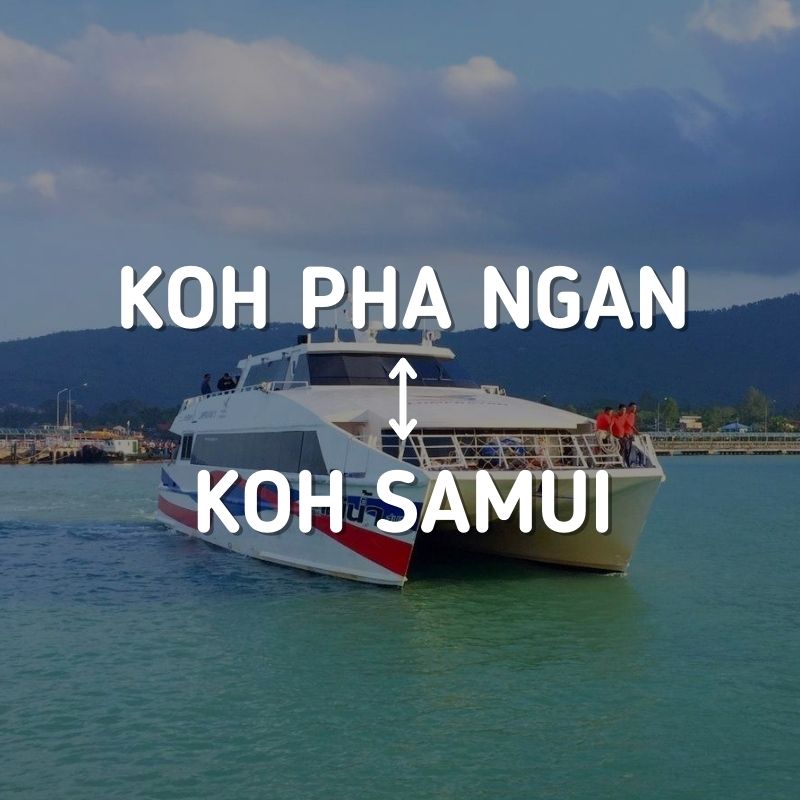 Koh Samui - Koh Phangan Ferry Ticket by Lomprayah