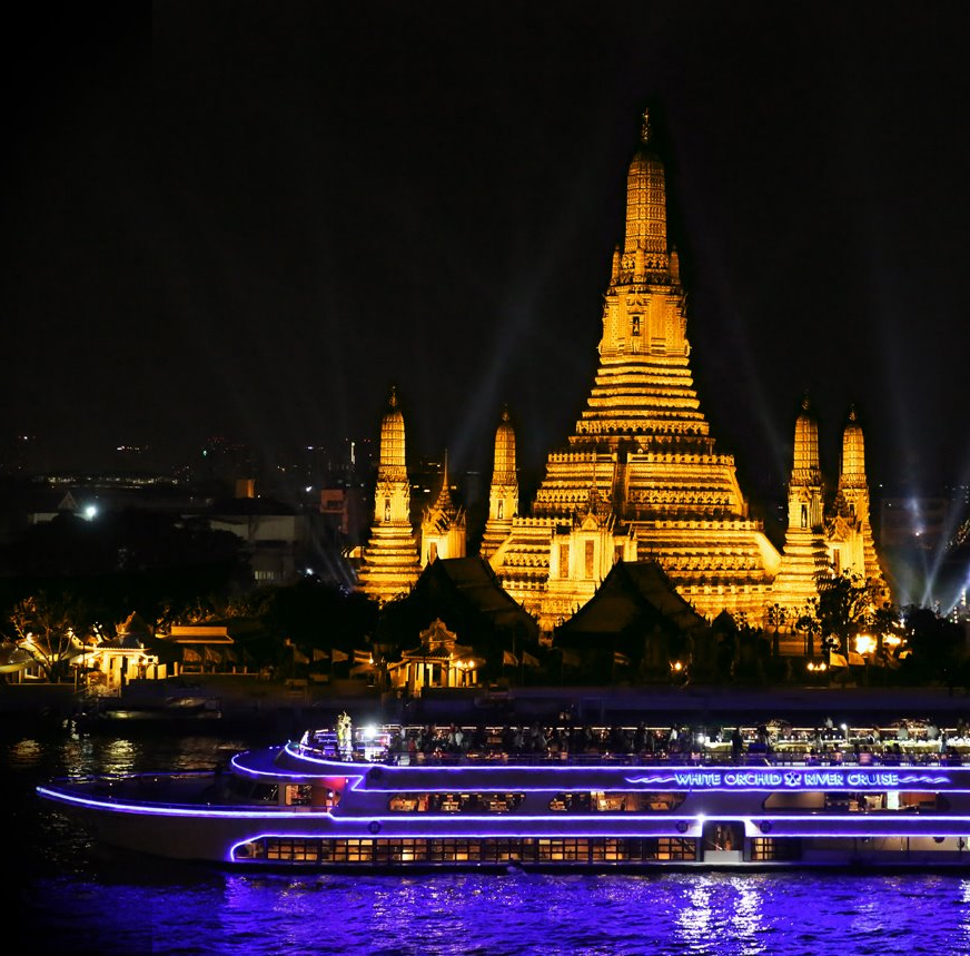 Buy discount ticket for White Orchid River Cruise Loy Krathong Day 2024