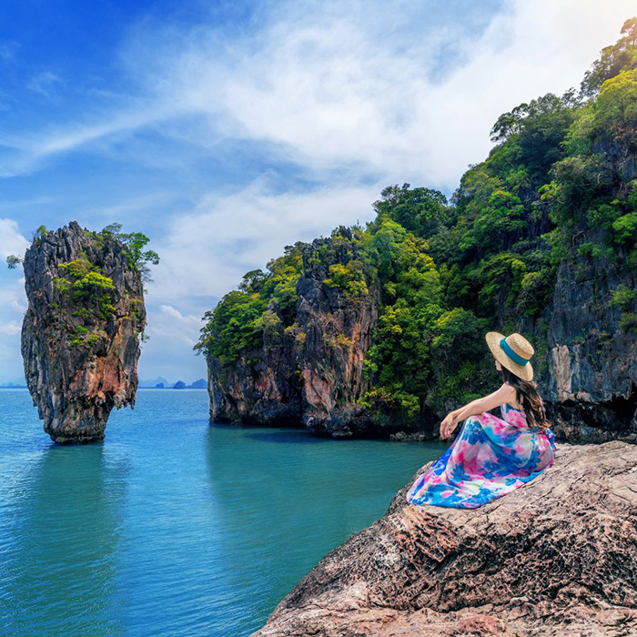 James Bond island tour - Khai island by speedboat from Phuket 