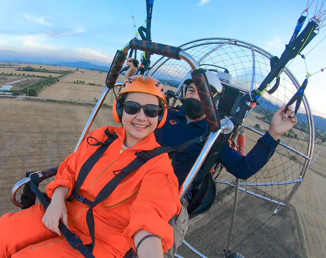 Paramotor Flying in Kanchanaburi 