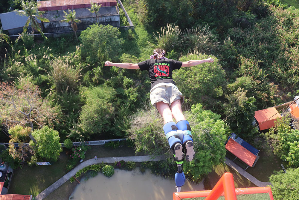 Bungy Jump at Chiang Mai X Centre