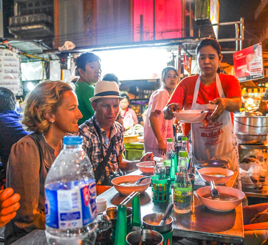 Bangkok Chinatown Street Food Private Night Tour