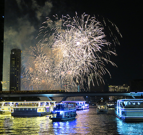 Chao Phraya Princess New Year Countdown 2025