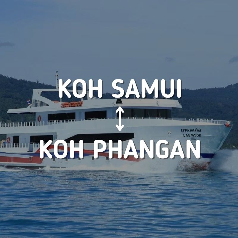 Koh Samui - Koh Phangan Passenger Ferry by Laemsor Lomprayah Ferry