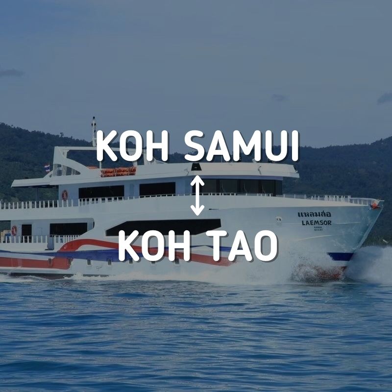 Koh Samui - Koh Tao Passenger Ferry by Laemsor Lomprayah Ferry