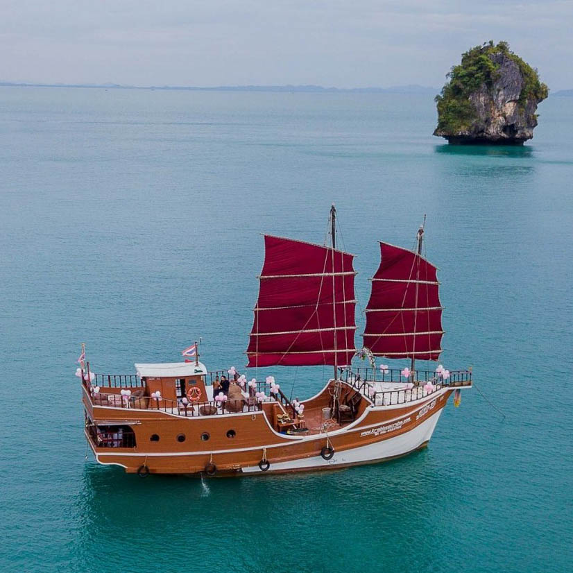 Krabi 4 Islands Sunset & Dinner Cruise