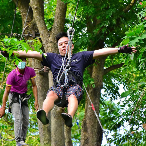 Tarzan Zipline Adventure in Pattaya