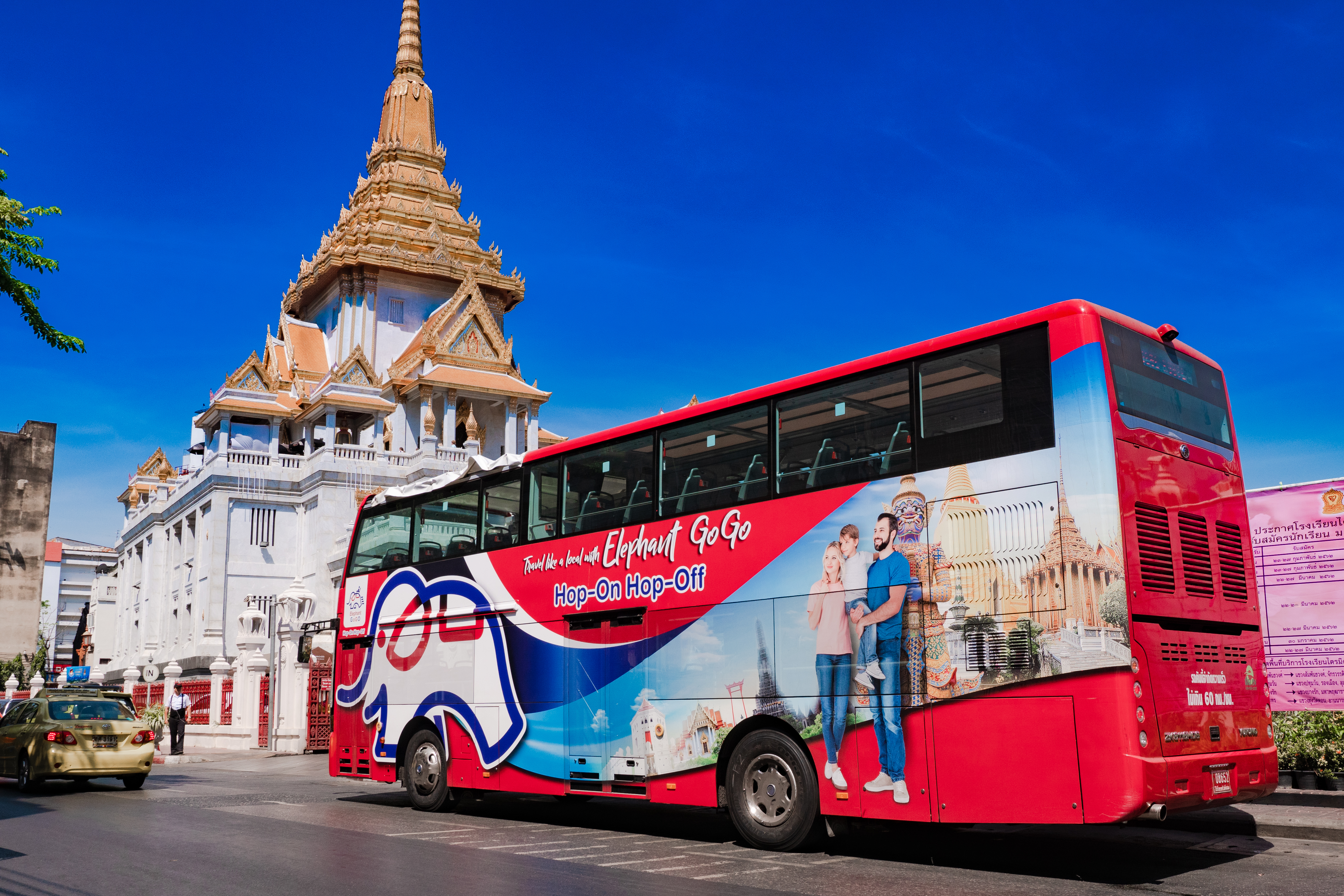 Elephant GoGo Bangkok Hop-On Hop-Off Bus