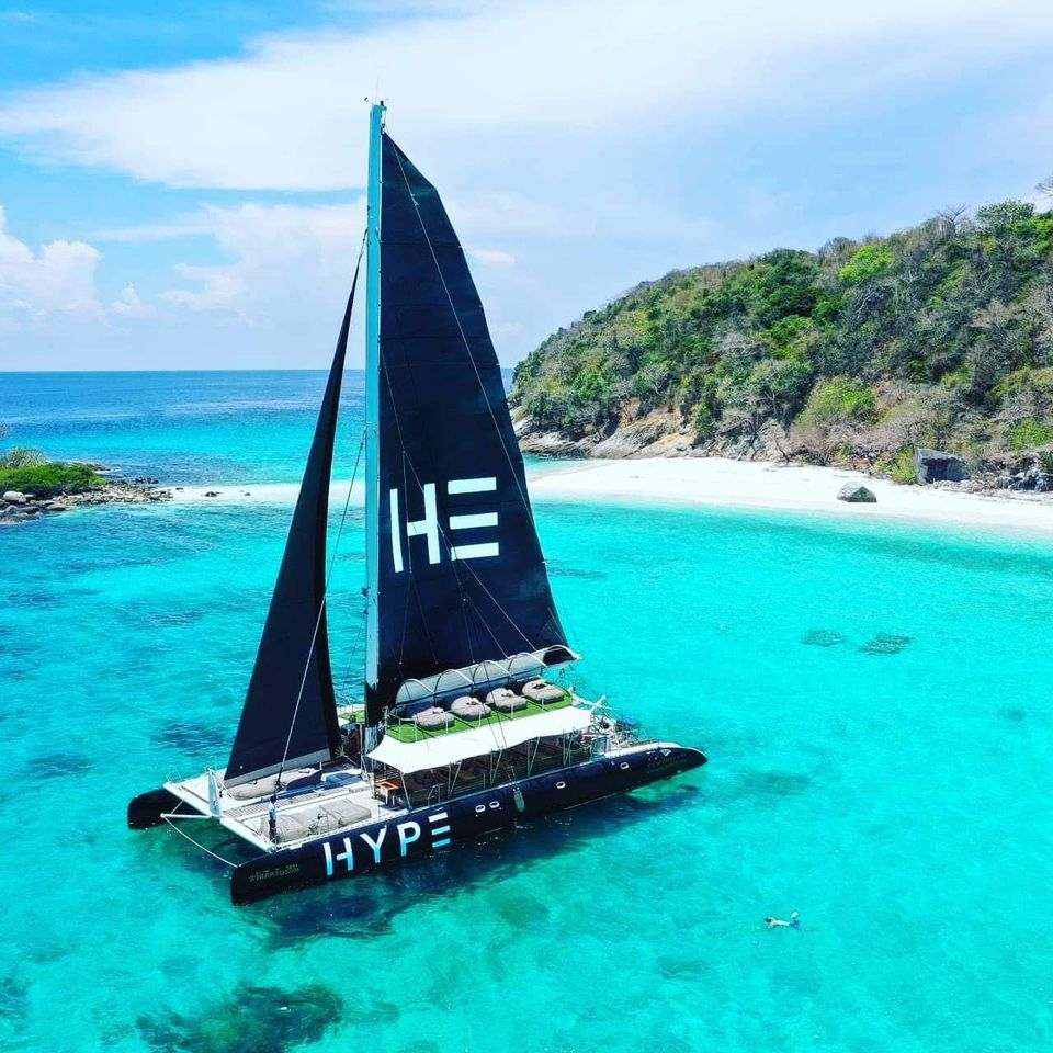 Phuket Party Yacht to Racha and Coral island by HYPE Boat Club