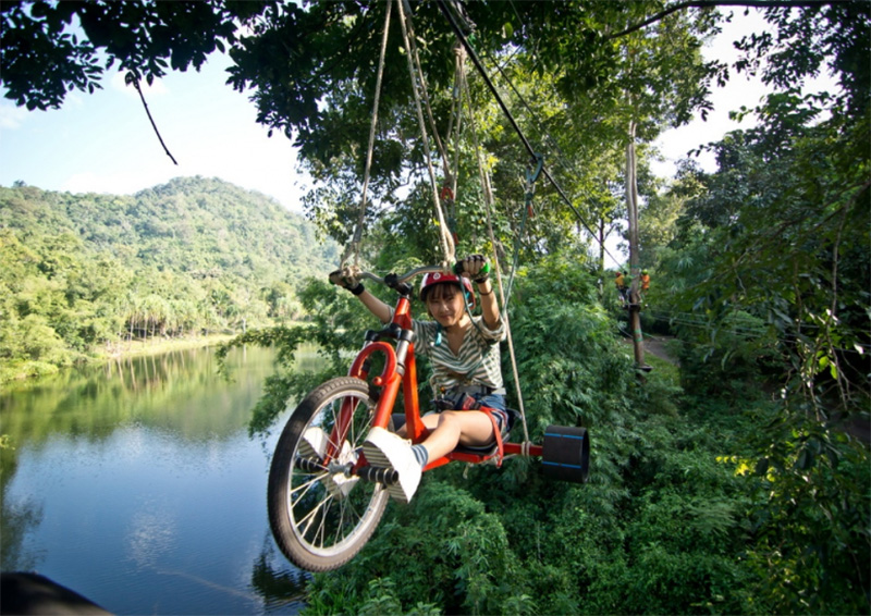 Treetop Adventure Park Kanchanaburi